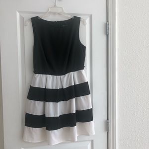 Striped Cocktail Dress